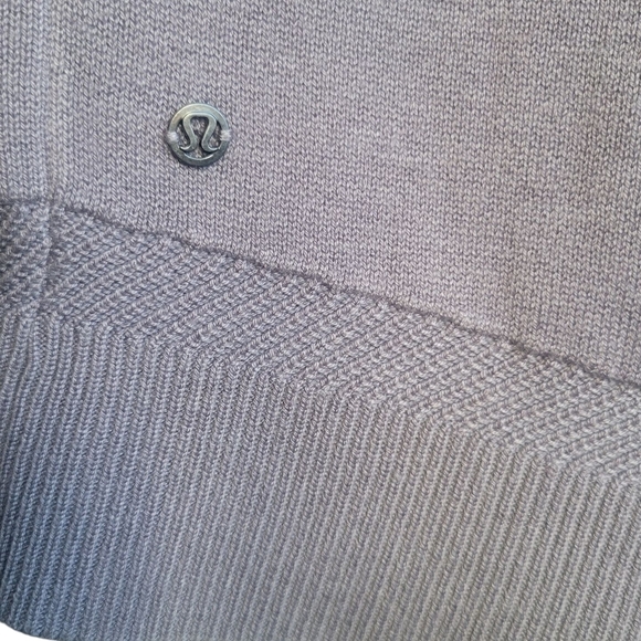 lululemon athletica Grey Purple Cardigan NWOT - Picture 7 of 11